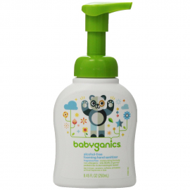 Babyganics Alcohol-Free Foaming Hand Sanitizer Fragrance Free 8.45oz Pump Bottle